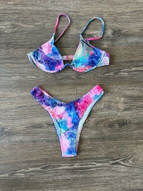 New mandala Print padded and underwire Bikini Set